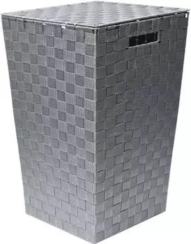 Tendance W&auml;schekorb Polyester ausgestellt Grau (8465180_30126_46914)