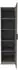 Fackelmann Wäschekorbschrank 1 Tür, 50x188x65cm, grau (4008033851763)