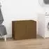 vidaXL Wäschetruhe honigbraun 88,5x44x66cm Massivholz Kiefer (823572)