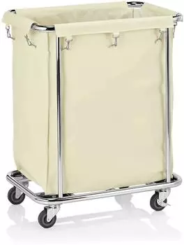WAS Germany Wäschewagen verchromt 65x45x84cm (4421005)