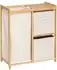 5five Tidy Box Wäscheschrank Bambus 3 Körbe, 66x33x79cm (Tidy Box)