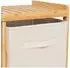 5five Tidy Box Wäscheschrank Bambus 3 Körbe, 66x33x79cm (Tidy Box)