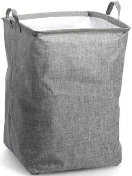 Zeller W&auml;schesammler Polyester grau 35x35x53cm (14269)