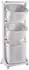 Yorbay Wäschesortierer 3 Fächer auf Rollen, 120L, 108,8x43,7x32,8cm (F48 YB002)