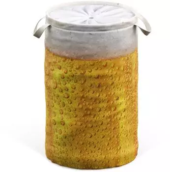 Sanilo W&auml;schekorb "Bier" faltbar, 60L, rund (Bier)