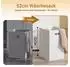 SoBuy BZR215-W Badezimmerschrank mit 2 Wäschekörben, 2 Schubladen und offenem Regal, weiß (BZR215-W)