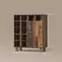 Livinity Fucino Badschrank Wildeiche, 13 Fächer, 78,4x91,6x34cm (52637)