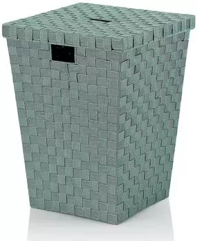 Kela Alvaro Wäschebox PP-Faserband, lindgrün, 40x40x52cm