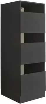 Laundreezy PRIMUS W&auml;scheschrank anthrazit, 2 F&auml;cher, 50x162x67,5cm (70-201-C0)