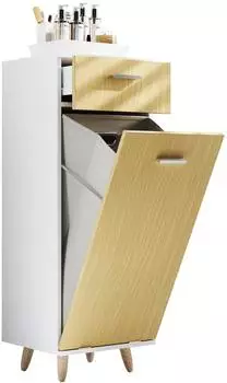 VCM Landos S W&auml;scheschrank Holz, 40x35x101cm (60881103-0)