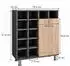 VICCO Fynn Wäscheschrank anthrazit/goldkraft Eiche 78,4x91,6cm (54355)