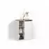 Livinity Paolina Badschrank weiß/Eiche Artisan 68x88,2cm (58843)