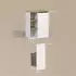 Livinity Paolina Badschrank weiß/Eiche Artisan 68x88,2cm (58843)