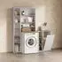 Livinity Paolina Badschrank weiß/Eiche Artisan 68x88,2cm (58843)