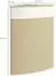 HomCom Wäschekorb mit Deckel Bambus 55L cremeweiß (850-346V00CW)
