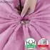 LuxusKollektion Wäschesack faltbar 120L, 420D Nylon, rosa