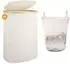 LuxusKollektion Wäschekorb faltbar, Bambus, beige, 80L