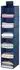 Wenko Wäschesortierer Polyester, blau, 6 Fächer (64536100)