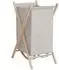 VICCO Wäschekorb Bruno beige, 40x64cm
