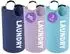 LuxusKollektion Wäschekorb 95L faltbar, 3er-Pack, Oxford 600D, lila/marineblau/blau (L-95L)
