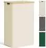 LuxusKollektion Wäschekorb mit Deckel, faltbar, Bambus, beige, 85L
