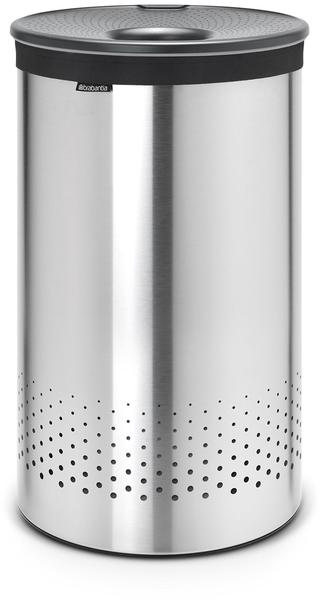 Brabantia Wäschebox 60L Kunststoffdeckel Matt Steel (105166)
