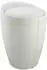 White Lederoptik (21773100): Wenko Hocker Candy