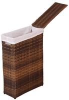 my home W&auml;schekorb "W&auml;schebox mit Stoffeinsatz" H&ouml;he ca. 60 cm,...