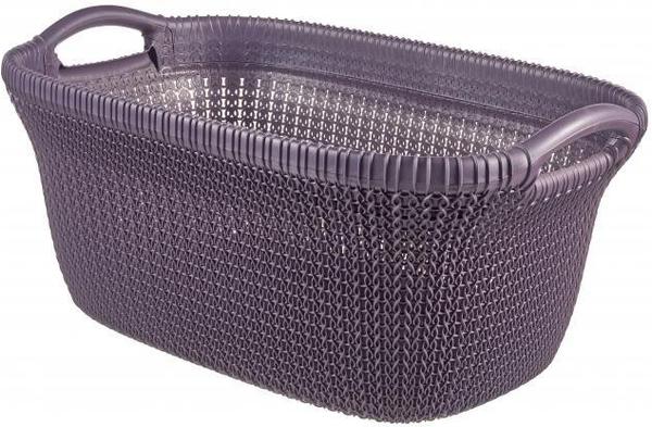 Curver KNIT Wäschekorb 40L twilight purple