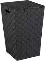 WENKO W&auml;schetruhe Mod. Adria Square Schwarz 48 ltr. Fassungsverm&ouml;gen 22278100