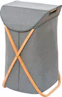 WENKO W&auml;schesammler Mod. Bahari W&auml;schekorb, 79 l, Bambus 62211100