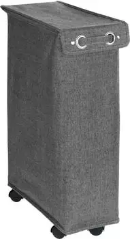 Wenko Corno Prime Schwarz/Wei&szlig; W&auml;schekorb 43L (62136800)