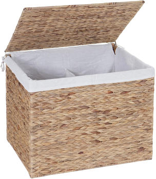 Mendler HWC-C27 Truhe 2 Fächer Wasserhyazinthe 129L (61213)