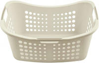 CURVER W&auml;schewanne 59x38x29cm 50L Creme W&auml;schekorb Kleiderkorb