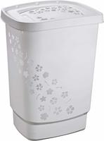 ROTHO W&auml;schekorb "Flowers" 55 Liter, Blumenmuster