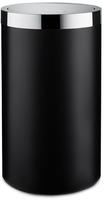 Joop! W&auml;schetonne Chromeline Black, Schwarz, Chrom, Metall, 58 cm, Ordnen &