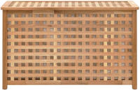 vidaXL W&auml;schetruhe 77,5&times;37,5&times;46,5 cm Walnuss Massivholz