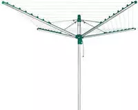 Leifheit W&Auml;SCHESPINNE Gr&uuml;n, Silber 168 cm