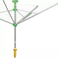 Juwel - W&auml;schespinne Novaplus 500 Easy (w&auml;scheschirm, 2,95 M, Automatik Spanner)