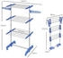 HomCom Blau, Kunststoff, 55x152x142 cm, Garderobe, Garderobenständer (800000741347)