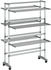 vidaXL mit Rollen 89x64x129 cm Aluminium (154603)