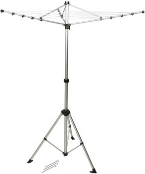Bo-Camp Compact Wäschespinne Wäscheleine 145x106cm grau 1B-Ware