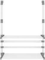 vidaXL W&auml;schetrockner f&uuml;r Balkon 54x25x42 cm Aluminium