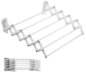 ABJ Wandw&auml;schetrockner, Wandw&auml;schetrockner Teleskop W&auml;schetrockner f&uuml;r die Wand, 80 cm x 15 cm x 45 cm (80CM W)