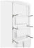 Rayen Faltbarer für Türen und Wände XXL Stäbe | 8 m Trockenfläche | | Weiß und Grau | 62,5 x 32,7 x 124 cm (0339.02)