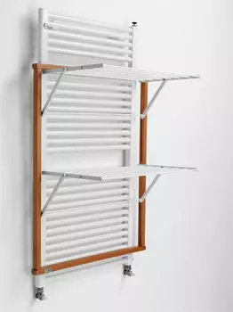 ARIT Klaus Heizkörper-Wäscheständer Massivholz klappbar Kirsche (Arredamenti Italia_608-CW)