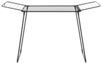 Brabantia 18m Hang On Too Clothes Airer - Black – Brabantia 18m Hang On Too Clothes Airer für schonende Textilpflege