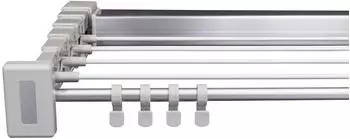 Stewi Teleskop Prestige W&auml;schest&auml;nder Aluminium 100cm (370-1)