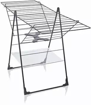 Leifheit Classic 250 Flex W&auml;schest&auml;nder 25m schwarz (81472)