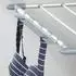 mDesign Standtrockner ausklappbar, Aluminium, grau (5202MDLEU)
